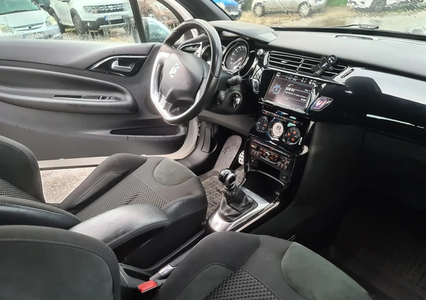 Citroen DS3 cena 19999 przebieg: 107551, rok produkcji 2015 z Żnin małe 67